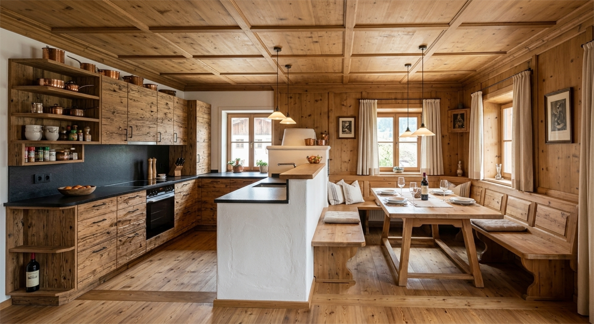 Moderne Küche nach Maß in Starnberg